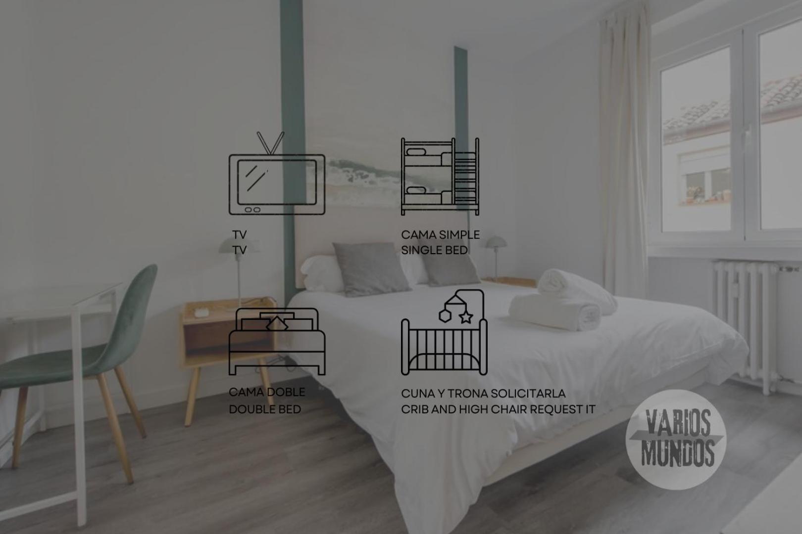 Genial Apartamento En La Latina-Centro De Madrid Luaran gambar